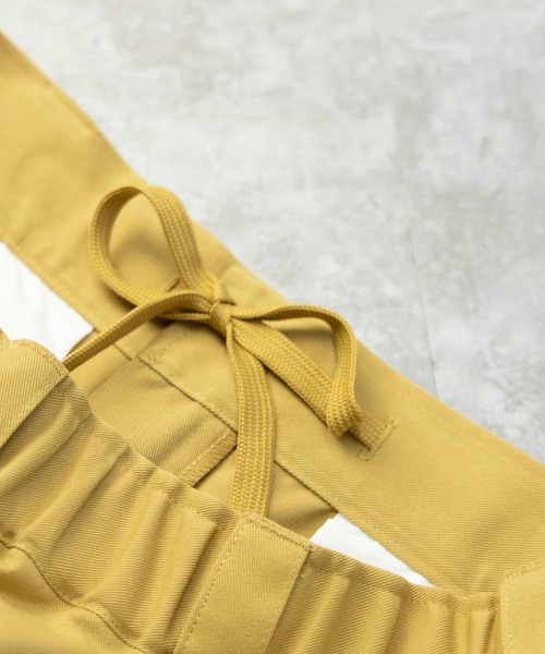 NYLAUS（ナイラス）の「ヘビーツイル イージー バギーハーフパンツ スケーターパンツ（チノパンツ・メンズ・ブラック/ベージュ/オレンジ/グリーン・M/L/LL）」の17枚目の写真