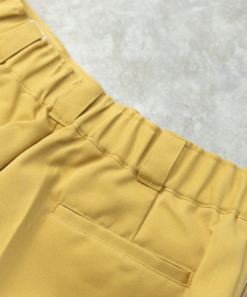 NYLAUS（ナイラス）の「ヘビーツイル イージー バギーハーフパンツ スケーターパンツ（チノパンツ・メンズ・ブラック/ベージュ/オレンジ/グリーン・M/L/LL）」の18枚目の写真