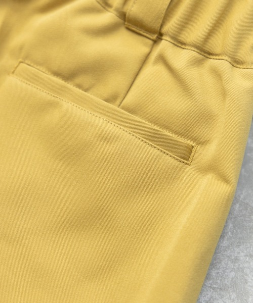 NYLAUS（ナイラス）の「ヘビーツイル イージー バギーハーフパンツ スケーターパンツ（チノパンツ・メンズ・ブラック/ベージュ/オレンジ/グリーン・M/L/LL）」の19枚目の写真