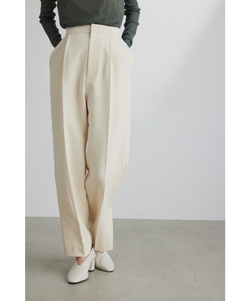 STYLEMIXER(スタイルミキサー)の「ベンツスリットテーパードパンツ(その他パンツ・レディース・ライトベージュ/ブラック・SMALL/MEDIUM)」の8枚目の写真