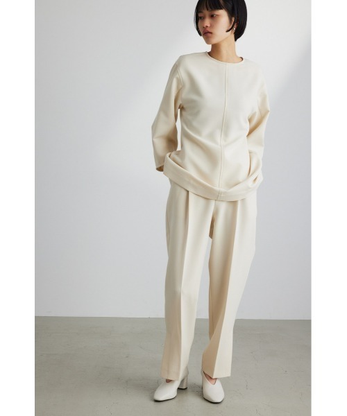 STYLEMIXER(スタイルミキサー)の「ベンツスリットテーパードパンツ(その他パンツ・レディース・ライトベージュ/ブラック・SMALL/MEDIUM)」の15枚目の写真