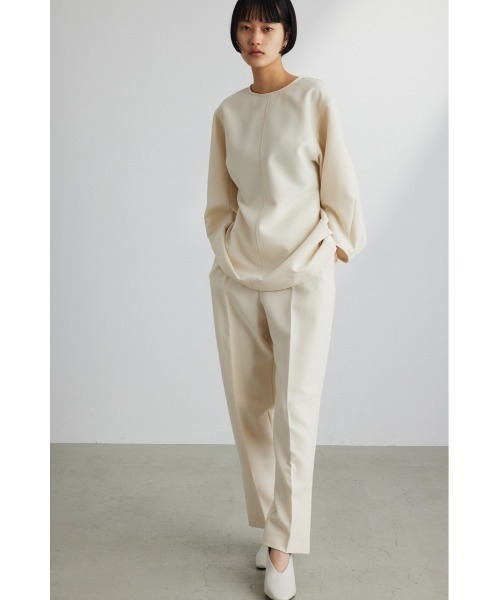 STYLEMIXER(スタイルミキサー)の「ベンツスリットテーパードパンツ(その他パンツ・レディース・ライトベージュ/ブラック・SMALL/MEDIUM)」の4枚目の写真