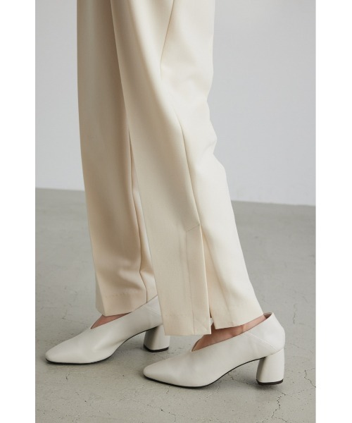 STYLEMIXER(スタイルミキサー)の「ベンツスリットテーパードパンツ(その他パンツ・レディース・ライトベージュ/ブラック・SMALL/MEDIUM)」の6枚目の写真