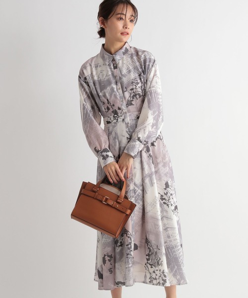 セール】コラージュガラワンピース193763（ワンピース）｜Andemiu  