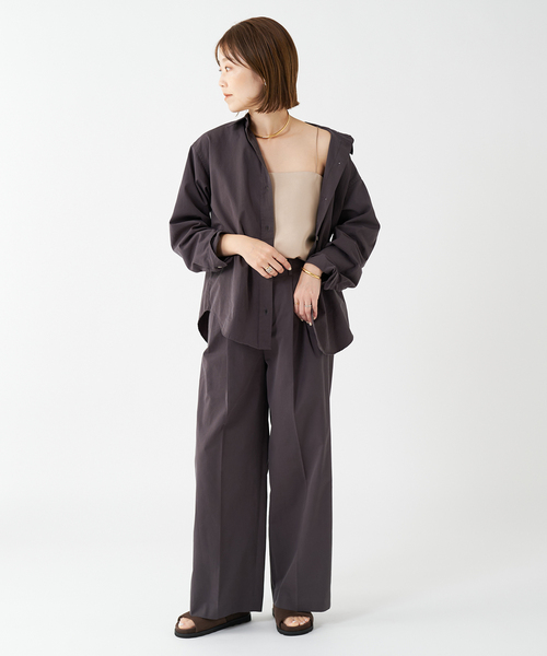 Plage Satin Uneck キャミソール Plage - plage Satin Uneck キャミソールの通販 by a