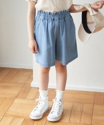 ROPE' PICNIC（ロペピクニック）の「【KIDS】ウエストフリルデニムキュロットパンツ（その他パンツ・キッズ）」