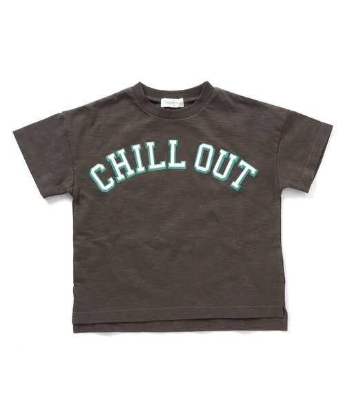 Ampersand（アンパサンド）の「【セットアップ/ワンマイル】チルアウト コーディネートセット（ルームウェア/パジャマ・キッズ・チャコール/オフホワイト/オレンジ・90/100/110/120/80/130/140）」の15枚目の写真