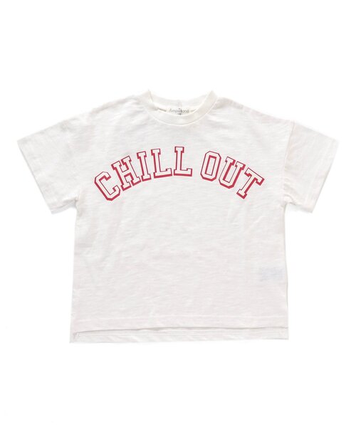 Ampersand（アンパサンド）の「【セットアップ/ワンマイル】チルアウト コーディネートセット（ルームウェア/パジャマ・キッズ・チャコール/オフホワイト/オレンジ・90/100/110/120/80/130/140）」の11枚目の写真