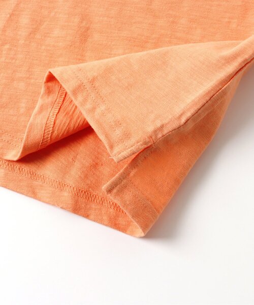 Ampersand（アンパサンド）の「【セットアップ/ワンマイル】チルアウト コーディネートセット（ルームウェア/パジャマ・キッズ・チャコール/オフホワイト/オレンジ・90/100/110/120/80/130/140）」の7枚目の写真