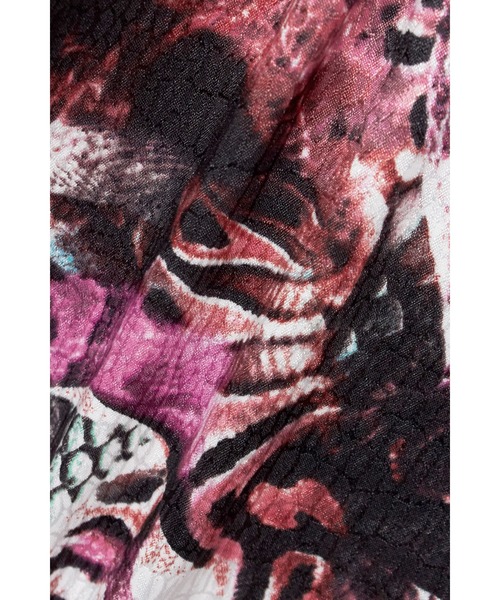 TORNADO MART（トルネードマート）の「TORNADO MART∴コラージュパイソンプリント7分袖シャツ（シャツ/ブラウス・メンズ・ブルー/レッド・XXL/LL/M/L）」の5枚目の写真