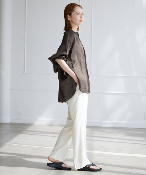 ラミーギャザーシャツ