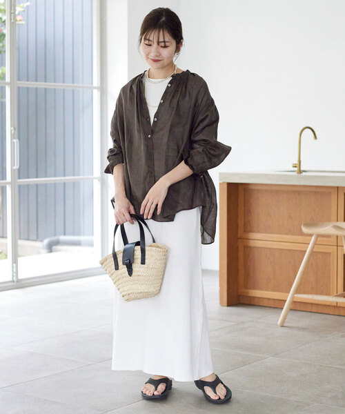 ラミーギャザーシャツ