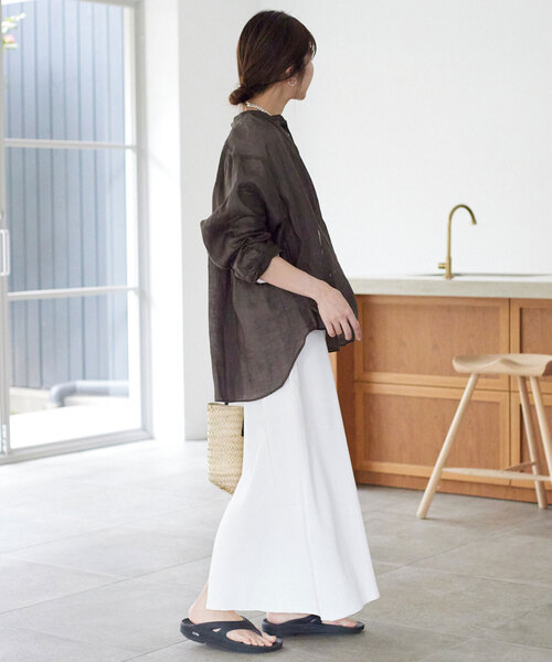 ラミーギャザーシャツ