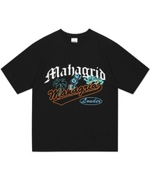 『mahagrid/マハグリッド』OVERLAP TEE/オーバーラップ 半袖 カットソー