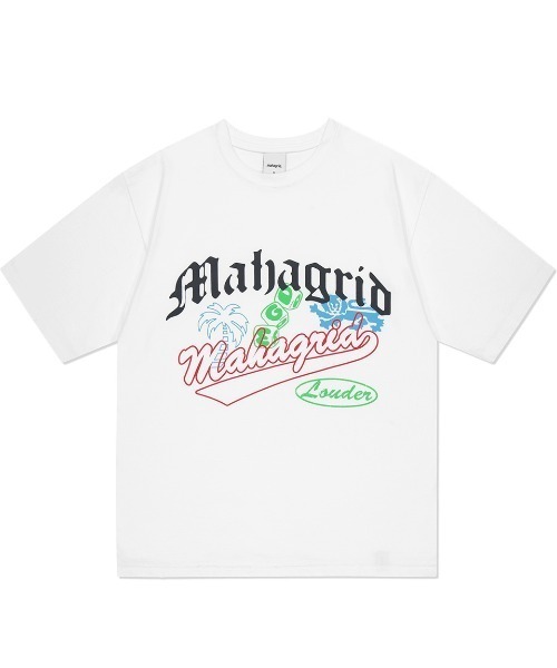 【mahagrid】23SS★ OVERLAP TEE mahagrid/マハグリッド』OVERLAP TEE/オーバーラップ 半袖