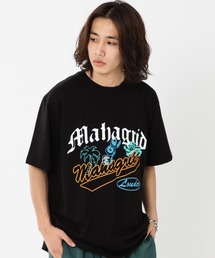 mahagrid/マハグリッド』OVERLAP TEE/オーバーラップ 半袖