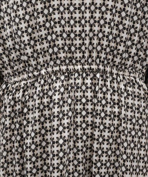 LAKOLE（ラコレ）の「レトロプリントドレス / 188289（ワンピース・レディース・グリーン/ベージュ・MEDIUM/SMALL）」の16枚目の写真