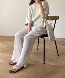 El mar | El mar(エルマール) 楊柳フレアパンツ(その他パンツ)