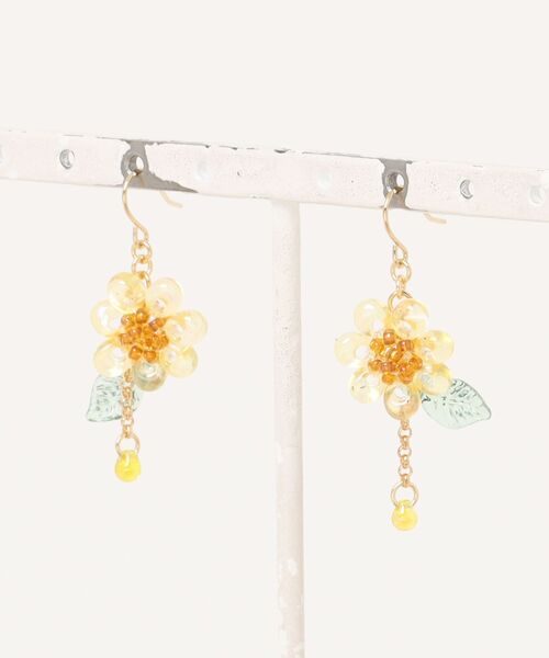 カヤ(カヤ)の「【カヤ】夏の花雫ピアス(ピアス(両耳用)・レディース・その他1/その他2/その他3/その他4・FREE)」の4枚目の写真