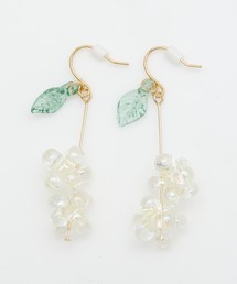 【倭物やカヤ】夏の花雫ピアス