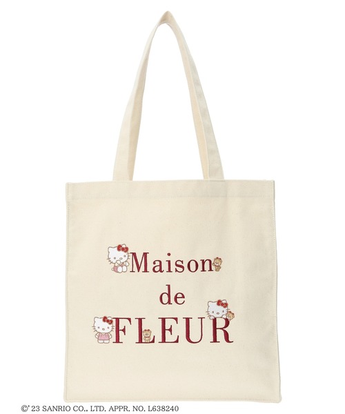 Maison de FLEUR（メゾンドフルール）の「ハローキティ スクエアトート 