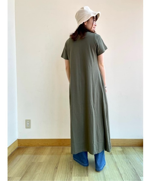 Lee(リー)の「【Lee】デニムポケットワンピース(ワンピース・レディース・オリーブ・M/L)」の17枚目の写真