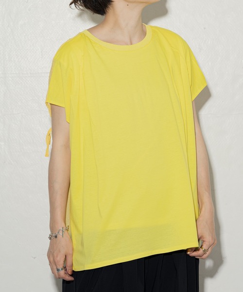 ottilie(オティーリエ)の「tricot tricot ドロストプルオーバー ★(Tシャツ/カットソー・レディース・オフホワイト/ベージュ/イエロー・FREE)」の13枚目の写真