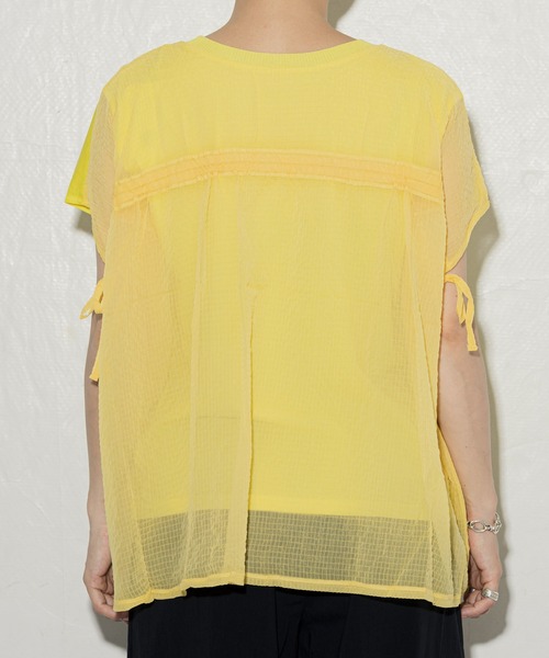 ottilie(オティーリエ)の「tricot tricot ドロストプルオーバー ★(Tシャツ/カットソー・レディース・オフホワイト/ベージュ/イエロー・FREE)」の21枚目の写真