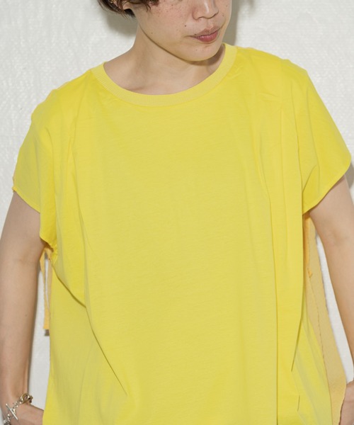 ottilie(オティーリエ)の「tricot tricot ドロストプルオーバー ★(Tシャツ/カットソー・レディース・オフホワイト/ベージュ/イエロー・FREE)」の14枚目の写真