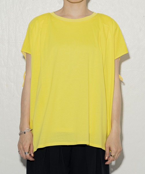 ottilie(オティーリエ)の「tricot tricot ドロストプルオーバー ★(Tシャツ/カットソー・レディース・オフホワイト/ベージュ/イエロー・FREE)」の19枚目の写真