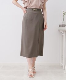 couture brooch | ビットベルト付タイトスカート(スカート)