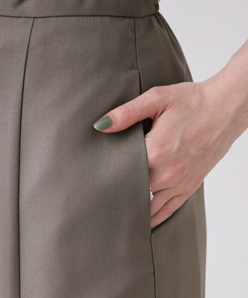 couture brooch（クチュールブローチ）の「◆ビットベルト付タイトスカート（スカート・レディース・ブラウン系その他/ネイビー・36/38/42/40）」の20枚目の写真