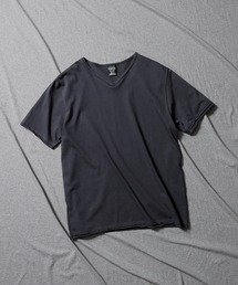 HIGH GAUGE COTTON V-NECK T-SHIRT / ハイゲージ コットン Vネック Tシャツ