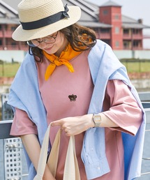 PENNEYS/ペニーズ 別注 BE A TIGER ロゴ ワッペン刺繍ワンポイント ルーズ半袖Tシャツ