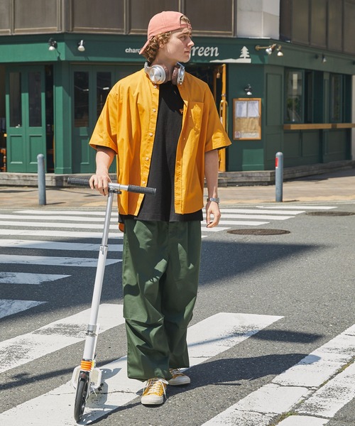 PENNEYS(ぺニーズ)の「PENNEYS/ペニーズ 別注 BE A TIGER ロゴ ワッペン刺繍ワンポイント ルーズ半袖Tシャツ(Tシャツ/カットソー・レディース・ピンク/ホワイト系/ネイビー/オリーブ/アイボリー系/ブラック/ホワイト・L/M)」の21枚目の写真
