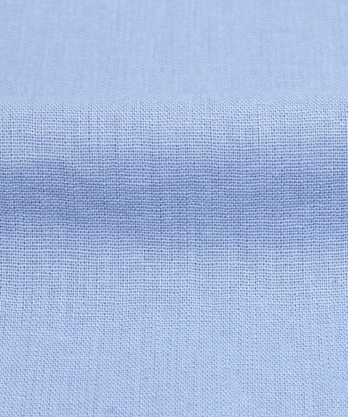 TOKYO SHIRTS（トウキョウシャツ）の「綿麻 バンドカラー
