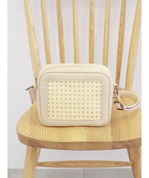 ehka sopo | カゴメ編みショルダーバッグ(ハンドバッグ)