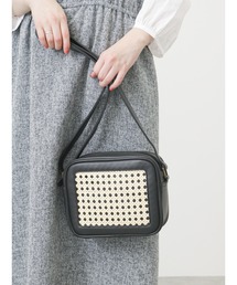 ehka sopo | カゴメ編みショルダーバッグ(ハンドバッグ)