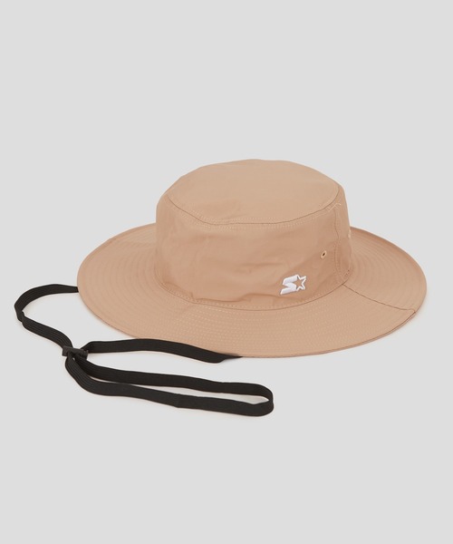 STARTER(スターター)の「【STARTER】別注 タスラン バケット サファリハット STA23-105(ハット・メンズ・パープル/キャメル/ブラック/グリーン・FREE)」の9枚目の写真