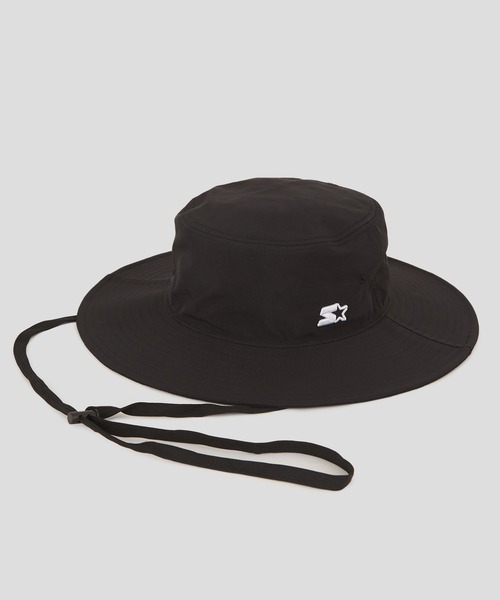 STARTER(スターター)の「【STARTER】別注 タスラン バケット サファリハット STA23-105(ハット・メンズ・パープル/キャメル/ブラック/グリーン・FREE)」の6枚目の写真