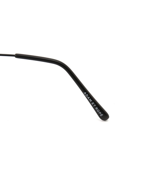 ADAM ET ROPE'（アダムエロペ）の「メタルフレームサングラス（サングラス・レディース・ブラック/ダークブラウン・FREE）」の4枚目の写真