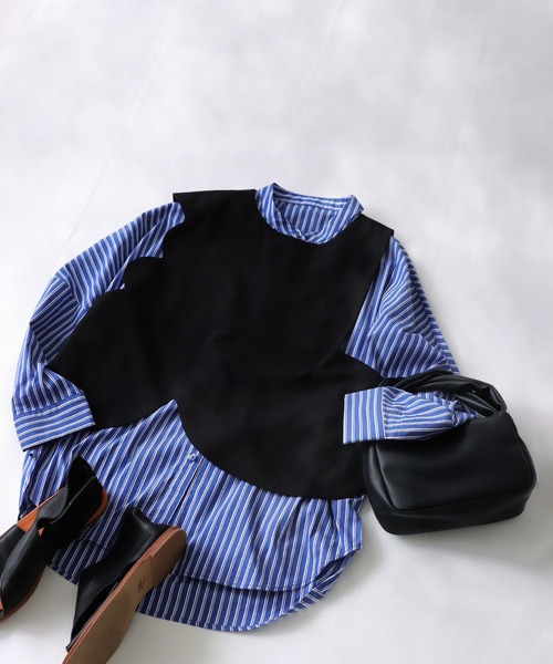 antiqua(アンティカ)の「ウェービーカットデザインベスト(ベスト・レディース・ブラック・FREE)」の14枚目の写真