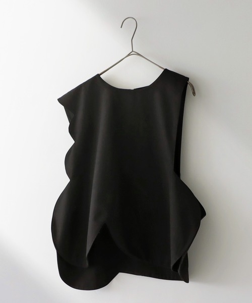 antiqua(アンティカ)の「ウェービーカットデザインベスト(ベスト・レディース・ブラック・FREE)」の15枚目の写真