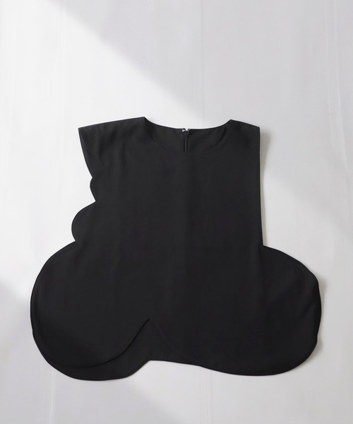 antiqua(アンティカ)の「ウェービーカットデザインベスト(ベスト・レディース・ブラック・FREE)」の16枚目の写真