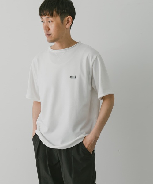 URBAN RESEARCH DOORS(アーバンリサーチドアーズ)の「『吸水速乾』ミニ裏毛ラバーネームショートスリーブTシャツ(Tシャツ/カットソー・メンズ・ブルー/ブラック/グレー系その他/ホワイト・MEDIUM/LARGE)」の7枚目の写真