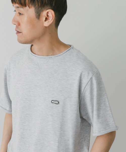 URBAN RESEARCH DOORS(アーバンリサーチドアーズ)の「『吸水速乾』ミニ裏毛ラバーネームショートスリーブTシャツ(Tシャツ/カットソー・メンズ・ブルー/ブラック/グレー系その他/ホワイト・MEDIUM/LARGE)」の18枚目の写真