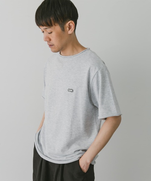 URBAN RESEARCH DOORS(アーバンリサーチドアーズ)の「『吸水速乾』ミニ裏毛ラバーネームショートスリーブTシャツ(Tシャツ/カットソー・メンズ・ブルー/ブラック/グレー系その他/ホワイト・MEDIUM/LARGE)」の19枚目の写真