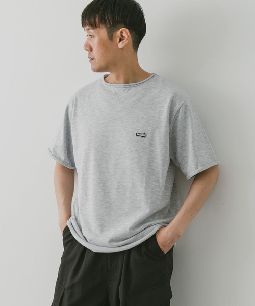 URBAN RESEARCH DOORS(アーバンリサーチドアーズ)の「『吸水速乾』ミニ裏毛ラバーネームショートスリーブTシャツ(Tシャツ/カットソー・メンズ・ブルー/ブラック/グレー系その他/ホワイト・MEDIUM/LARGE)」の22枚目の写真