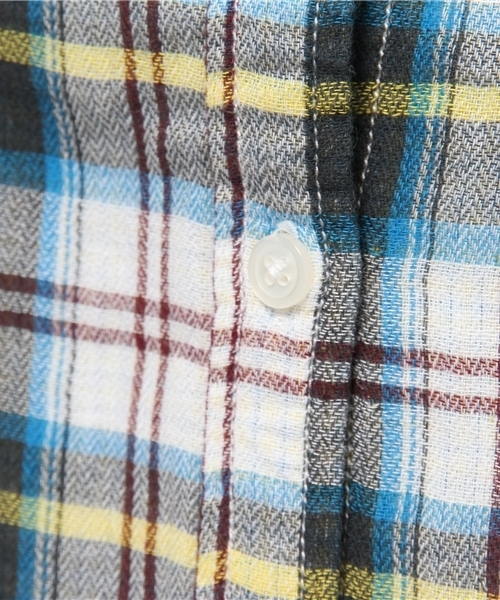 OUTLET（アウトレット）の「【CIAOPANIC TYPY】Wガーゼチェックカシュクールシャツ（シャツ/ブラウス・レディース・ホワイト・SMALL）」の10枚目の写真