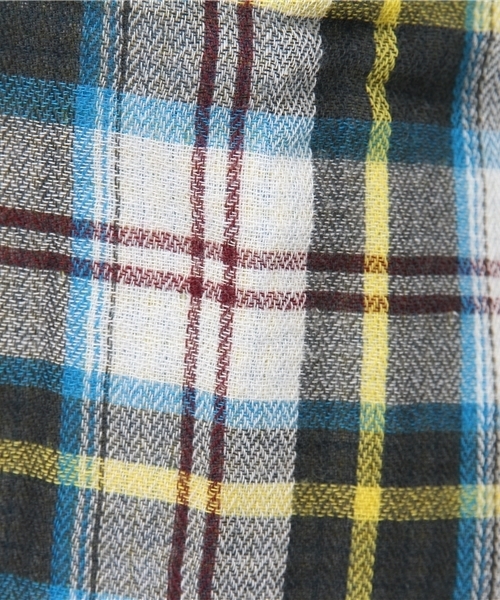 OUTLET（アウトレット）の「【CIAOPANIC TYPY】Wガーゼチェックカシュクールシャツ（シャツ/ブラウス・レディース・ホワイト・SMALL）」の11枚目の写真